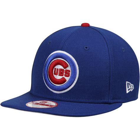 Chicago Cubs New Era Logo Solid Original Fit 9FIFTY Adjustable Snapback ...