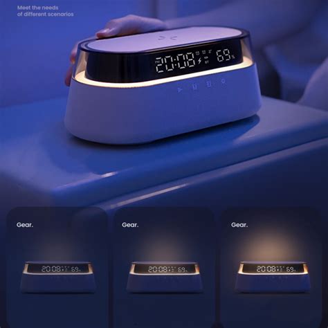 Wireless Charger with Bluetooth Speaker,LED Lamp,Alarm Clock - JUNDA INDUSTRY CO., LIMITED