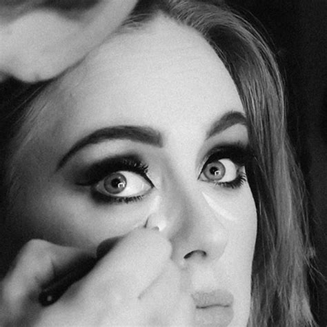 Adele in make-up | Best beauty Instagrams of 2015 - Beauty | Adele ...