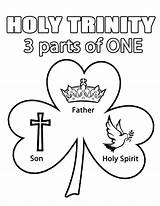 Holy Trinity Coloring Page At GetColoringscom  Free Printable sketch template