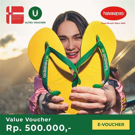 Jual Voucher Kanmo Group - Havaianas Voucher Digital Value Rp. 500.000 di Seller Ultra Voucher ...