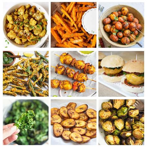 20+ Vegetarian Air Fryer Recipes - Piping Pot Curry