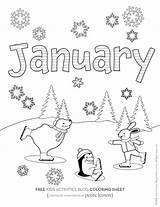 Happy 2023 Print These Free January Coloring Pages For Winter  Kids sketch template
