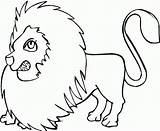 Lion Coloring Pages Free Printable For Kids  sketch template