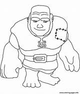 Giant Clash Of Clans Coloring Page Printable sketch template