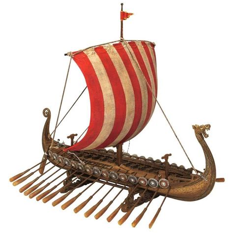 Drekar The Viking Longship Model Ship Norse Dragon Boat Skeid Snekkja Karvi | #1758896304