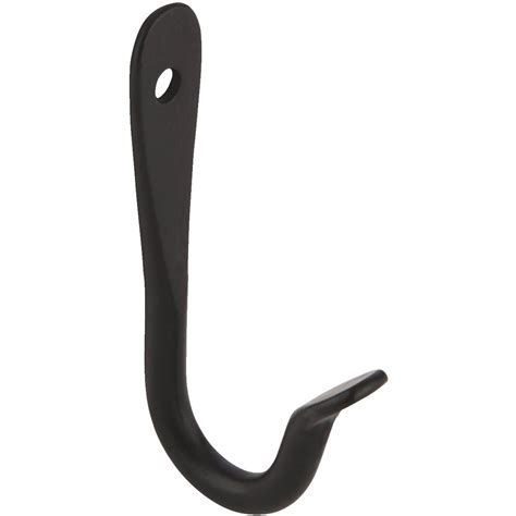 Panacea 3 In. Black Powder-Coated Wrought Iron J-Hook Plant Hanger 89403 - Walmart.com - Walmart.com