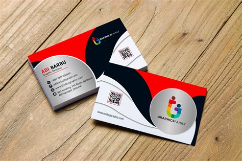 Free PSD Creative Business Card Design – GraphicsFamily