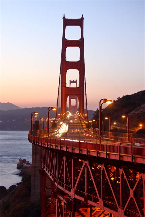 Golden Gate Bridge View Vista Point North