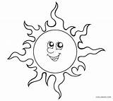 Printable Sun Coloring Pages sketch template