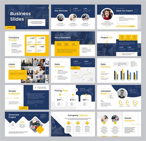 16 Best Business PowerPoint Templates • PSD design