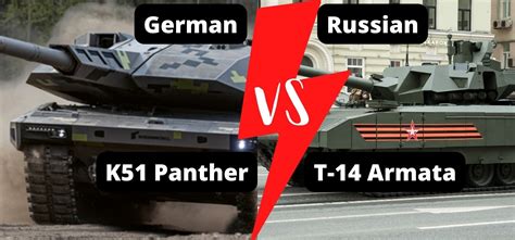 Pitting Rheinmetall K51 Panther versus T-14 Armata