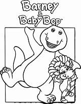 Baby Bop Hello Coloring Page  Wecoloringpagecom sketch template