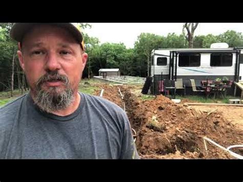 Pole barn house build Day 4 - YouTube