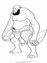Ogre 15 Coloring Page For Kids  Free Ogres Printable Pages sketch template