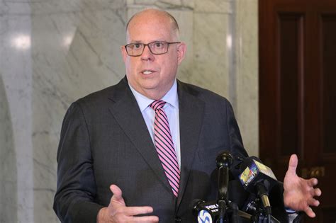 Maryland Gov. Larry Hogan won’t back GOP nominee to replace him