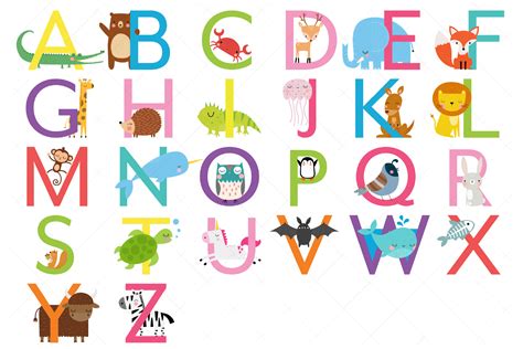 Printable Animal Letters - Printable Word Searches