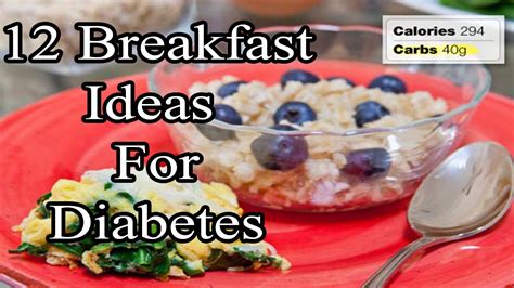 Diabetic Breakfast Menu Ideas