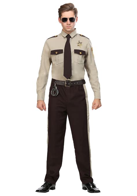 Men's Plus Size Sheriff Costume