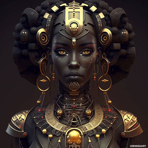 Princess Warrior Ai Art Digital Download Futuristic Art Cyber Art ...