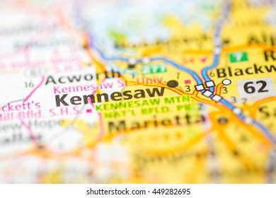 Kennesaw Georgia Map Photos, Images and Pictures