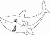 Basking Shark Coloring Pages sketch template