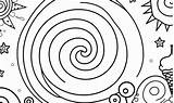 Abstract spiral coloring Page Download Or Print For Free sketch template