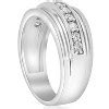 Pompeii3 1/2 Carat Mens Diamond Wedding Ring 10k White Gold - Size 10 : Target