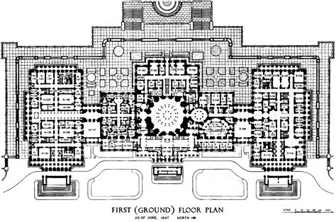 US_Capitol_first_floor_plan_1997_105th-congress - WikiArquitectura