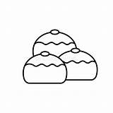 5 Currant Buns Coloring Pages For Kids sketch template