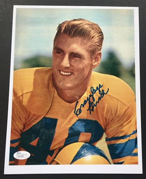 Elroy Hirsch Signed Photo, Autographed NFL Photos