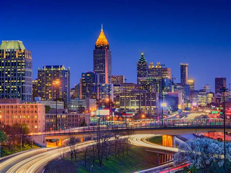 The Soaring Atlanta Skyline of Georgia