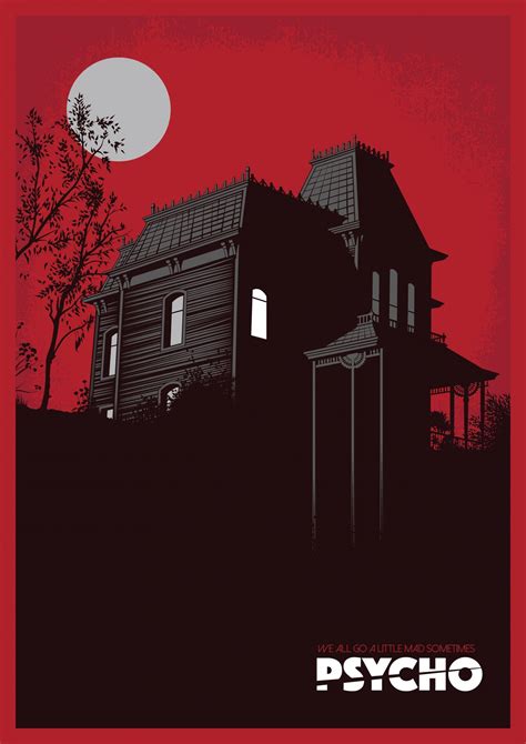 Psycho (1960) HD Wallpaper From Gallsource.com | Horror posters, Alternative movie posters ...