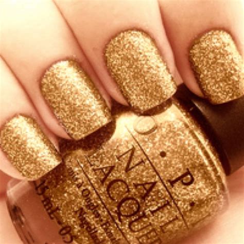 New nail polish | Gold glitter nails, Golden nails, Gold nail polish