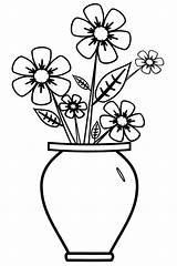 Vase Coloring Pages To Download And Print For Free sketch template