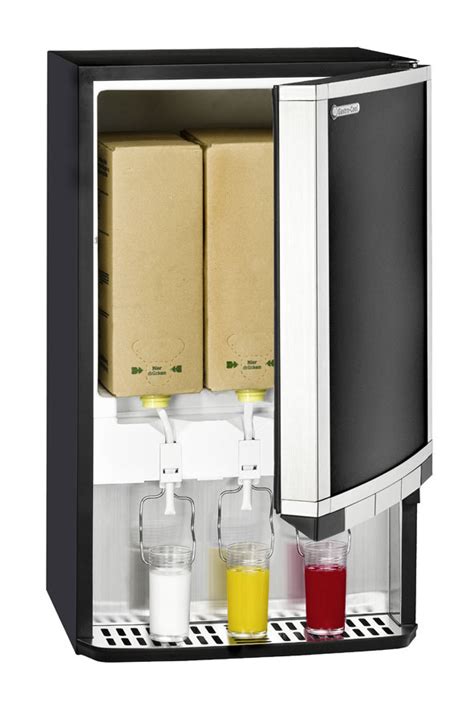 Bag-in-Box Dispenser Cooler - for milk and juice and water - 3x10 litres - GCBIB30 | Gastro-Cool