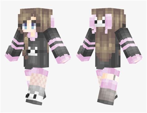 Meow - Minecraft Skin Bow Transparent PNG - 804x576 - Free Download on NicePNG