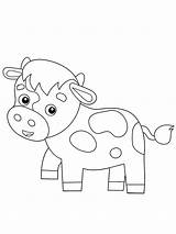 Calf coloring pages sketch template
