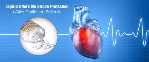 Aspirin Not Effective in Preventing Strokes in Patients With Atrial Fibrillation