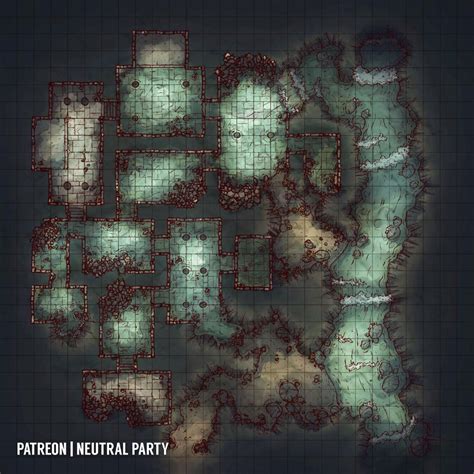 50 Battlemaps by Neutral Party | Fantasy city map, Dnd world map, Dungeon maps