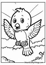 Coloring Pages Of Cute Birds sketch template