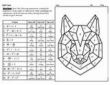 Order Of Operations Coloring Pages 4 By In The Knowledge Gaps sketch template