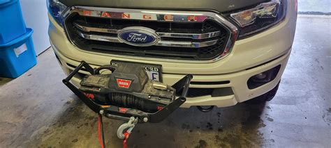 Tell me about your winch install | 2019+ Ford Ranger and Raptor Forum ...