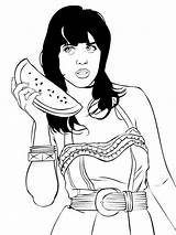 Coloring Pages Of Katy Perry sketch template