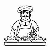 Bake Up Some Fun With This Coloring Page  sketch template
