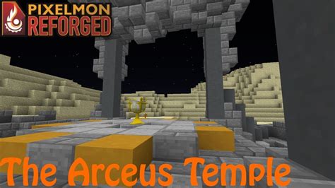 The Arceus Temple | Pixelmon Ep4 - YouTube