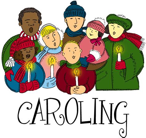 Christmas Carolers Clipart