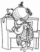 Piano Coloring Pages  Best For Kids sketch template