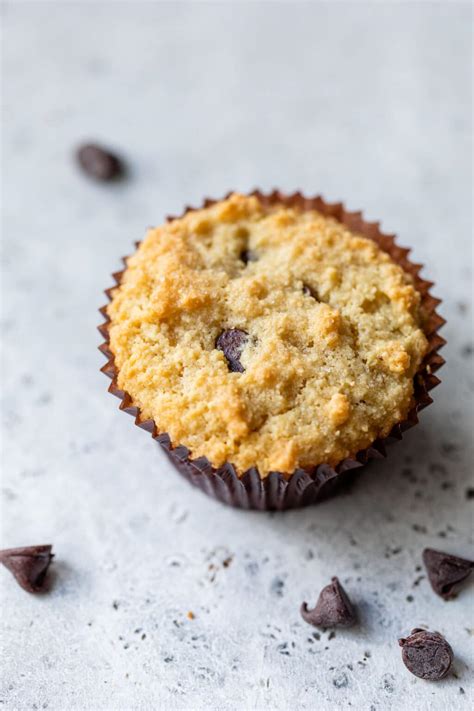 Almond Flour Chocolate Chip Muffins - The Almond Eater