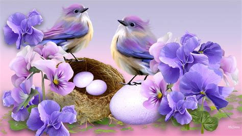 Beautiful Bird and Flower Wallpapers - Top Free Beautiful Bird and Flower Backgrounds ...